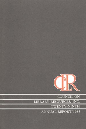 Cover image for 29th Annual Report