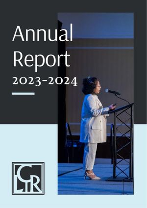 Cover image for Annual Report: 2023-2024