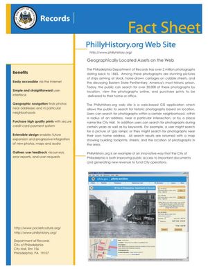 Cover image for Telling the Philadelphia Story through Special Collections and City Records