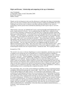 Cover image for Digits and Dreams: Scholarship and computing in the age of abundance