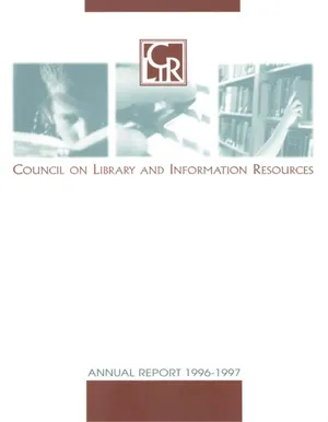 Cover image for 1996-1997 Annual Report