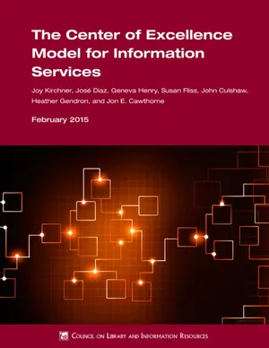 Cover image for The Center of Excellence Model for Information Services