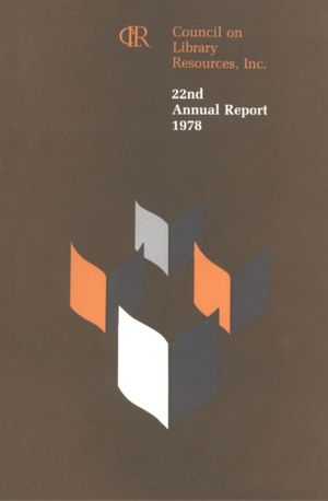 Cover image for 22nd Annual Report: 1978