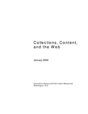 Cover image for Collections, Content, and the Web