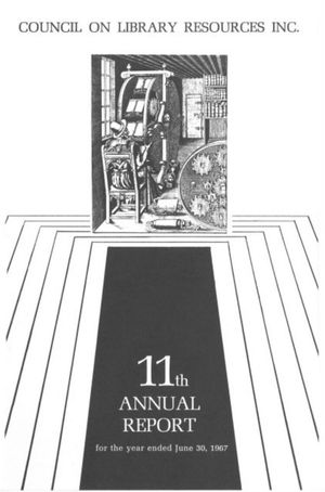 Cover image for 11th ANNUAL REPORT for the year ended June 30, 1967