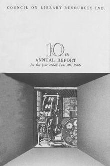 Cover image for 10th Annual Report for the period ending June 30, 1966