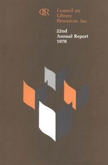 Cover image for 22nd Annual Report: 1978