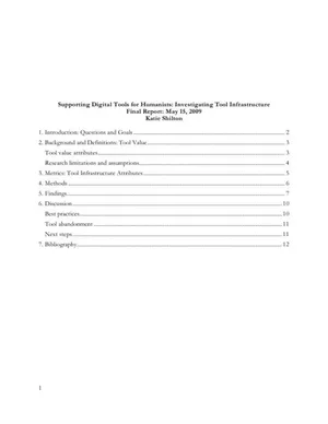 Cover image for Supporting Digital Tools for Humanists: Investigating Tool Infrastructure