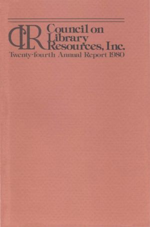 Cover image for 24th Annual Report: 1980