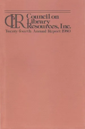 Cover image for 24th Annual Report: 1980