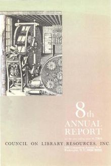 Cover image for 8th Annual Report for the period ending June 30, 1964
