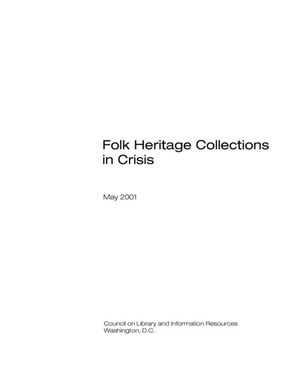 Cover image for Folk Heritage Collections in Crisis