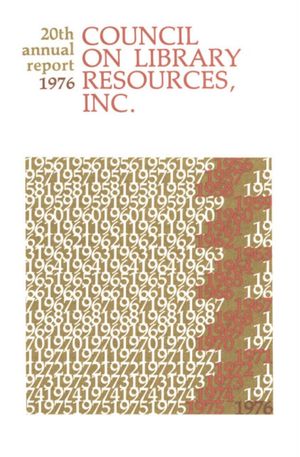 Cover image for 20th Annual Report: 1976