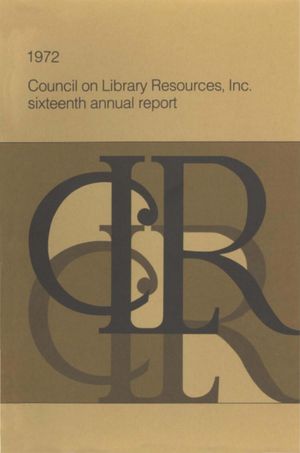 Cover image for 16th Annual Report for the Year Ending June 30, 1972