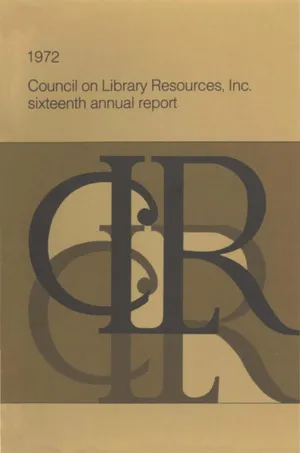 Cover image for 16th Annual Report for the Year Ending June 30, 1972