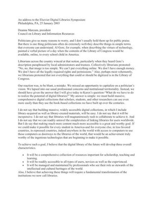 Cover image for Requirements for the Future Digital Library