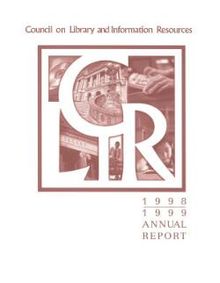 Cover image for 1998-1999 Annual Report