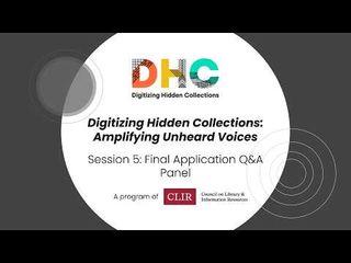Thumbnail for 2026 DHC:AUV Applicant Support Series, Final Application Q&A Panel